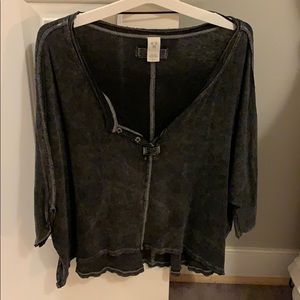 Free People flowy shirt